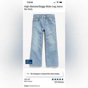 Old Navy Light Blue High-Rise Jeans